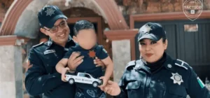 Policías de Guadalupe tienen emotivo reencuentro con Mateo Gael | Diario Monterrey Online