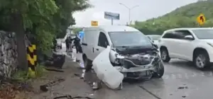Accidente en la Carretera Nacional en Santiago deja un lesionado | Diario Monterrey Online