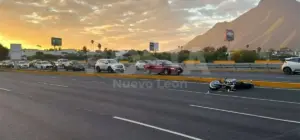 Motociclista fallece tras derrapar en Boulevard Miguel de la Madrid | Diario Monterrey Online